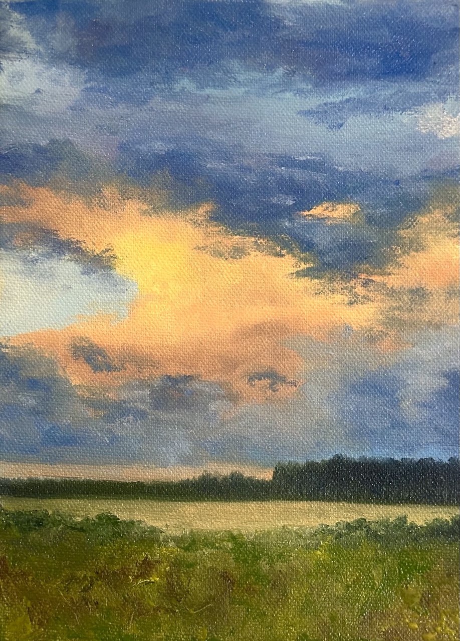 Zwischen Himmel und Hügeln